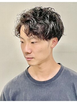 ヨシザワインク プレミアム 築地店(YOSHIZAWA Inc. PREMIUM) スパイラルパーマ/カジュアル/刈り上げ/自然/清潔感