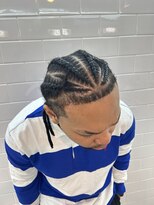 ノーフューチャー(NO FUTURE) デザインコーンロウ