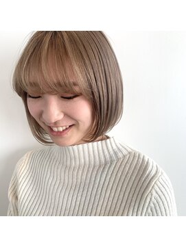 ムード タテマチ(mood tatemachi) ショートボブ・シナモンベージュ