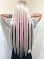 リリー シブヤ(Lilly shibuya)&nbsp;【Lilly渋谷】#ホワイト#編み込みエクステ#スーパーロング