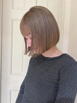 ホテリー(Hotely) ブリーチベージュカラー 【ブリーチありカラー】【ブリーチ】