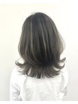 オレンジ梅田店(ORANGE)&nbsp;レイヤーカット/ハイライト/グレージュ