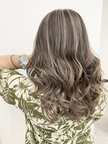 アオアクア バイ グルグル 小岩店(ao akua by GULGUL) フォギーベージュ×グラデーションハイライトカラー