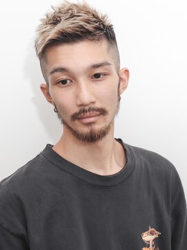 ルックグッドストア(LOOK GOOD STORE) アッシュブラックマッシュパーマウルフ波巻きカルマパーマ432