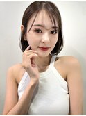 3分で巻けるナチュラルボブ*前髪なしショートボブ3