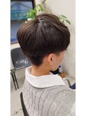 刈り上げマッシュ