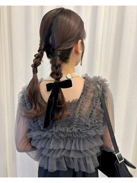 ボタン ハカタ(VOTAN hakata) 【博多美容室/坂本早苗】ツインアレンジ/ヘアアレンジ