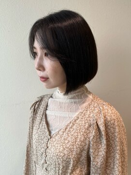 サラ ビューティー サイト 古賀店(SARA Beauty Sight) ボブ/ショート/透明感/切りっぱなし/20代30代40代