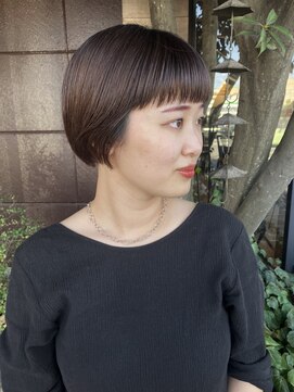 ルシードスタイルソレイユ(LUCIDO STYLE SOLEIL) 丸みショートボブ