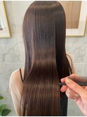 ショコラブラウン×美髪ヘアエステで艶髪　Zina本八幡
