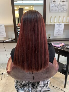 ミーテ(mi:te) チェリーレッドカラー