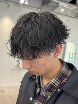 レタッチ バイ フィフス 天神大名(RETOUCH by fifth)&nbsp;天神波巻きスパイラルパーマ波巻きパーマプードルパーマ強め20代