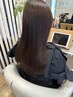 【弱酸性/髪質改善/メテオ】カット＋ストレート＋TR 26400円→22000円