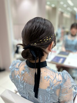 アフロート トウキョウ(AFLOAT TOKYO) 【高木美緒】カチモリ/シニヨン/お呼ばれへア/ヘアセット