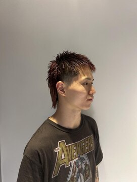 フランクスバーバーザスタンド(Frank’s barber the stand) メンズスパイキーショートスタイルT