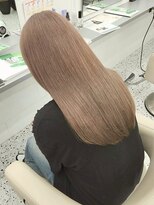 エニフォーイーストハム(Eni for eastham)&nbsp;ケアブリーチ/ミルクティーブラウン/ロング