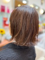 ヘアーメイク ツインズ(Hair Make TWINS) 柔らかベージュブラウンで上品な大人スタイル