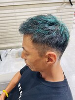 イメージア ボーノ相模大野店(IMAGE-A) 【相模大野カラー】ターコイズショートフェード