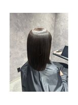 ミヨン なんば店(miyon)&nbsp;韓国レイヤーカット×暗髪カラー×髪質改善