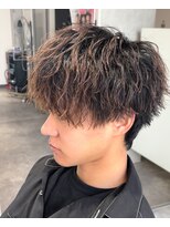 ゴート(GOATO) ショートマッシュ ツイストスパイラル 波打ち