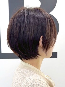 ブレス ヘアデザイン(BLESS hair design) 東静岡ショートボブくびれショートイルミナカラー顔周りレイヤー