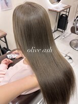 シオ ヘアー デザイン(Sio. hair design)&nbsp;赤み消しオリーブアッシュ