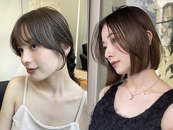 ポケット 福島店(POCKET)の写真/自分らしくて扱いやすい髪型は本当に心地いいし自分が好きになるから。そんな気持ちを叶えて[福島/学割U24]