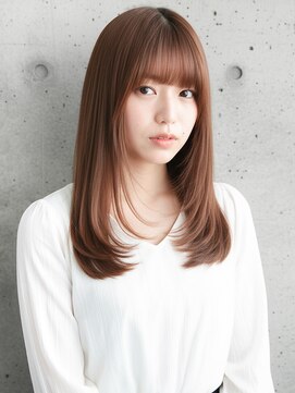 ニューヨークニューヨーク ピオレ姫路店(NYNY) 重め前髪×内巻きレイヤーミディアム