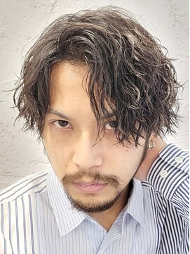 フィフス 神南(fifth) fifth神南波巻きパーマ緩めツイストスパイラルアップバング渋谷