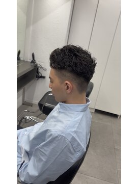 グルーマーズトウキョウ(GROOMER/S TOKYO) men's/メンズ/ラルフカール/フェード/ハードパーマ