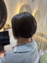 ルプス ヘアーアンドメイク(LUPUS HAIR&MAKE)&nbsp;30代　40代　前下がりショートボブ