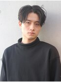 20代/センターパート/ツーブロック/刈り上げ/池袋メンズカット