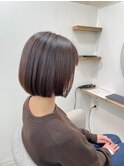 ◆【清潔かわいい◎】チョコブラウンボブとオージュア【新小岩】