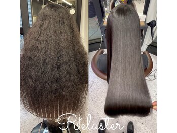フィールヘアー 樟葉店(Feel hair)の写真/頑固なクセ、うねりの救世主！オリジナル髪質改善縮毛矯正でお悩みに寄り添い改善サポートします。