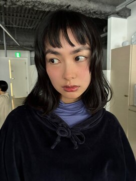 ナヌーク シブヤ(nanuk shibuya) ミディアムヘアで動きのあるパーマを！