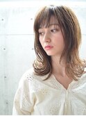 くびれレイヤー/髪質改善/ベージュ/バイカルテ/新潟/青山