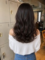 エインアンリー 明治神宮前(AIN.ANLY.)&nbsp;ミディアムパーマ、ミディアムゆるめパーマ、ニュアンスパーマ
