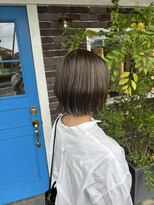 アズグロウ エクラ(AS GROW 'eclat) ハイライト×タイトボブミニウルフ