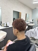 ラックス(LAX)&nbsp;ベージュブラウン×スパイキー
