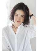 ランダムな印象のボブが、いい感じ♪【モッズヘア青葉台店】