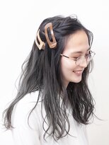 ナンプウ(Nanpu)&nbsp;≪Nanpu≫外国人風グレージュグラデーション/チャコールグレー