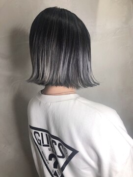 メリー(merry craftsman's factory) バレイヤージュハイライトカラーアッシュベージュグレージュ