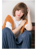 前髪シースルー抜け感ボブ 透明感グレイパール【Linona/リノナ】
