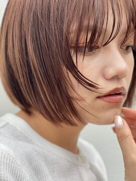 エイム 下北沢(aim) 韓国ツヤカラー*ペールベージュラベンダーブラウン