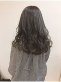 ブリーチヘアオンカラー