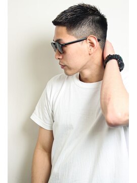 レンゲン(LENGEN) メンズかき上げニュアンスマッシュサイドパート韓国マッシュ５８