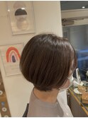 大人かわいいくびれショート丸みショート