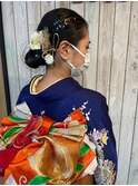 着付け　ヘアセット