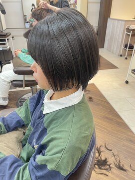 アプシー 三田駅前店(Apsee) 首元すっきりショートボブ◎