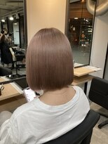 ラフ 難波店(LAFF)&nbsp;#黒髪#ボブルフ#ネビージュ#小顔#ワンレン